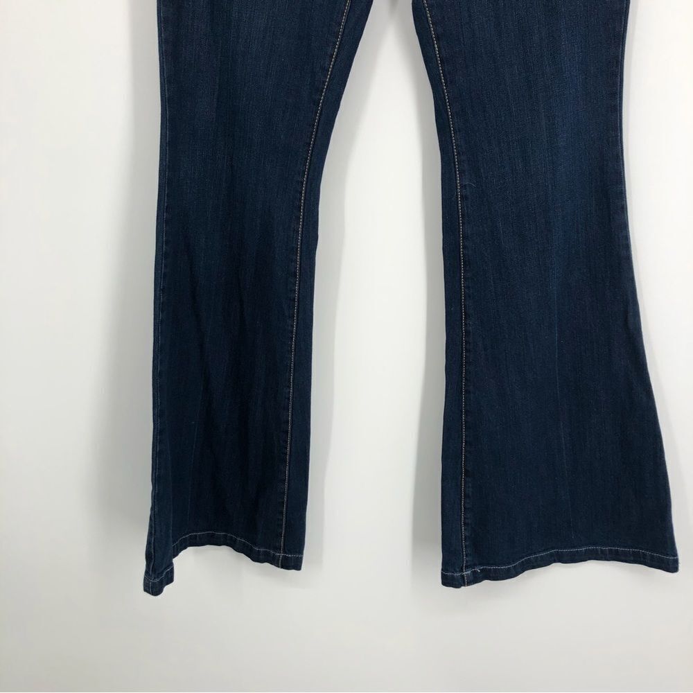 Aeropostale Carlie Super Flare Jeans Dark Wash Size 7/8 - Picture 8 of 10